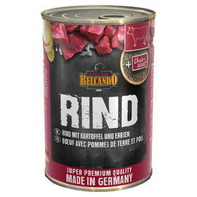Abbildung Belcando Rind mit Kartoffeln und Erbsen 400 g