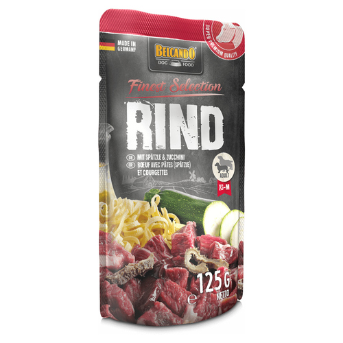 Belcando Rind mit Spätzle und Zucchini 125 g