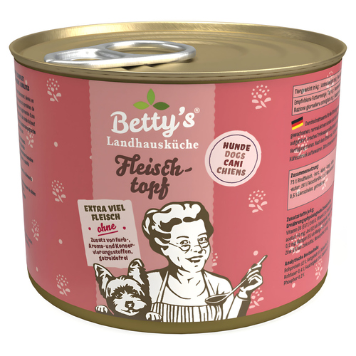 Bettys Landhausküche Fleischtopf 200 g - 6 Stück