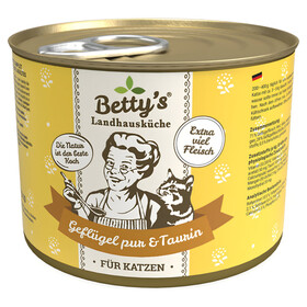 Abbildung Bettys Landhauskche Geflgel pur & Taurin 200 g - 6 Stck