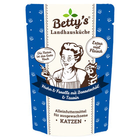 Abbildung Bettys Landhauskche Huhn & Forelle 100 g - 12 Stck