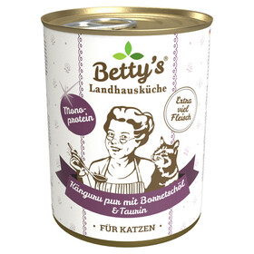Abbildung Bettys Landhauskche Knguru Pur 400 g - 6 Stck