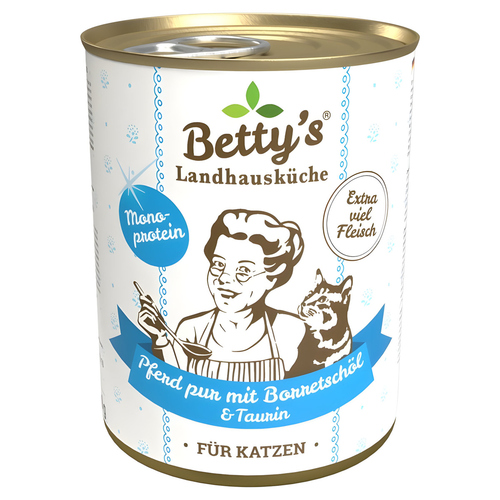Bettys Landhausküche Pferd Pur 400 g - 6 Stück
