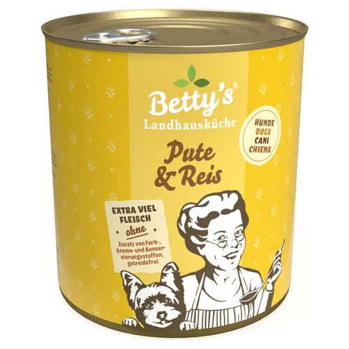 Bettys Landhausküche Pute & Reis 800 g