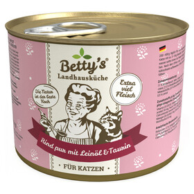 Abbildung Bettys Landhauskche Rind pur mit Leinl & Taurin 200 g