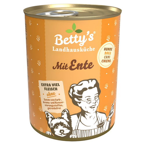 Bettys Landhausküche mit Ente 400 g - 6 Stück