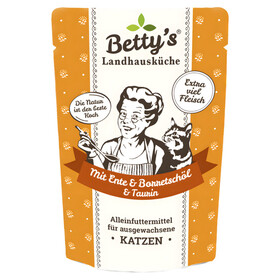 Abbildung Bettys Landhauskche mit Ente & Borretschl & Taurin 100 g - 12 Stck