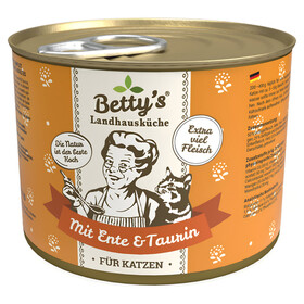 Abbildung Bettys Landhauskche mit Ente & Taurin 200 g - 6 Stck