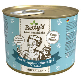 Abbildung Bettys Landhauskche mit Knguru & Kartoffel & Taurin 200 g - 6 Stck