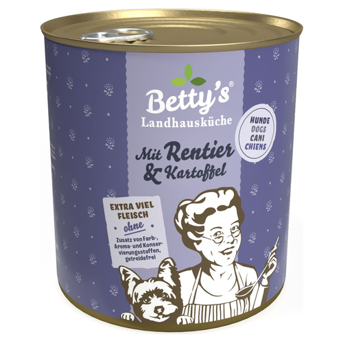 Bettys Landhausküche mit Rentier & Kartoffel 800 g