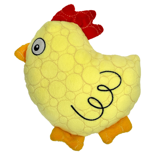 Bite Force Hundespielzeug Tough Plush Chicken