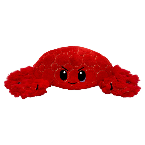 Bite Force Hundespielzeug Tough Plush Crab