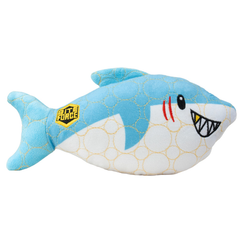 Bite Force Hundespielzeug Tough Plush Shark