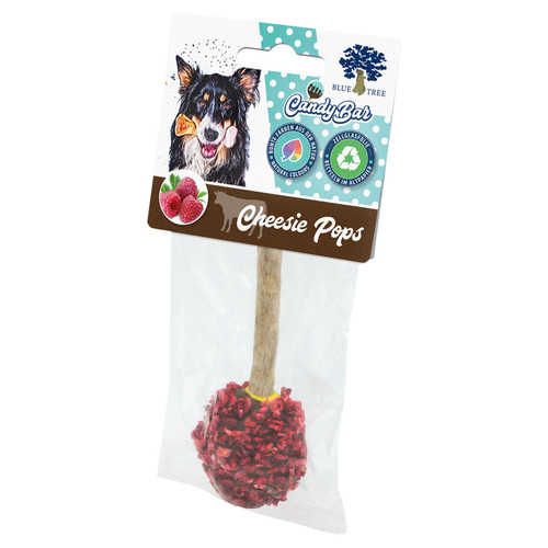 Blue Tree Cheesie Pops Himbeere 45 g - 5 Stück