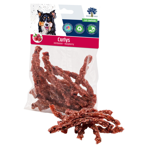 Blue Tree Curlys Himbeere 75 g - 6 Stück