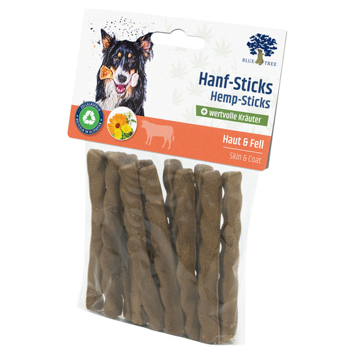Blue Tree Hanf-Sticks Haut & Fell 98 g - 6 Stück