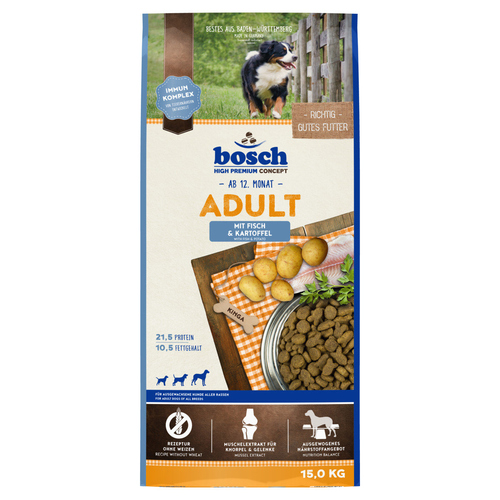 Bosch Adult mit Fisch & Kartoffel 15 kg