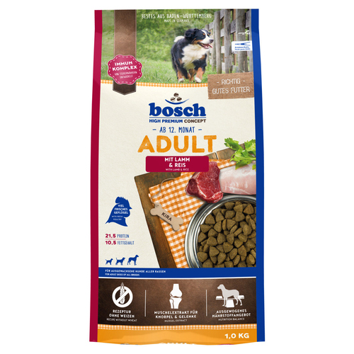 Bosch Adult mit Lamm & Reis 1 kg