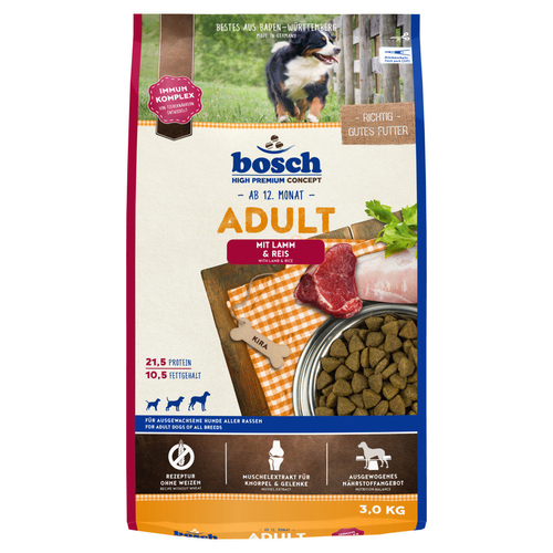 Bosch Adult mit Lamm & Reis 3 kg