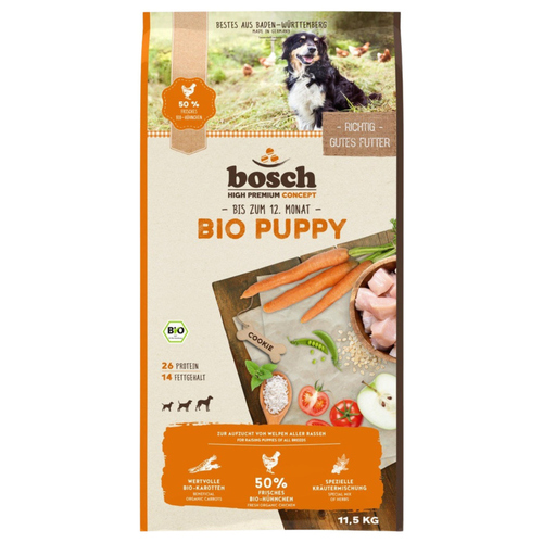 Bosch Bio Puppy Hühnchen & Karotten 11,5 kg