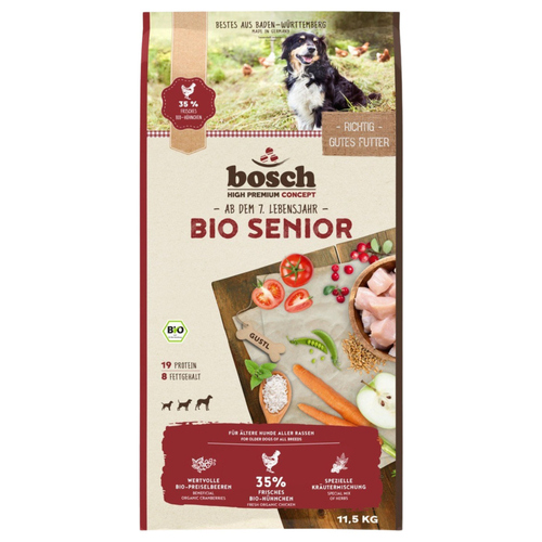 Bosch Bio Senior Hühnchen & Preiselbeeren 11,5 kg
