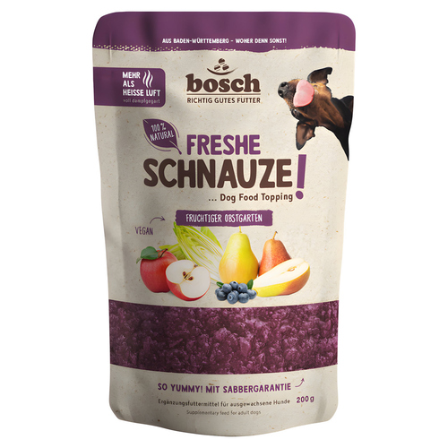 Bosch Freshe Schnauze fruchtiger Obstgarten 200 g
