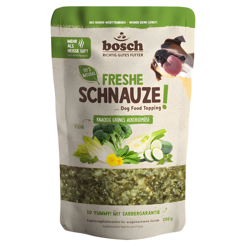 Bosch Freshe Schnauze grünes Ackergemüse 200 g - 8 Stück