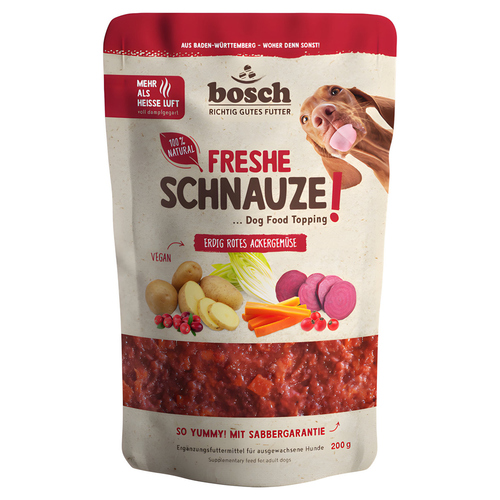 Bosch Freshe Schnauze rotes Ackergemüse 200 g