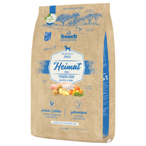 Bosch Heimat Junior mit Tierwohl-Huhn, Kartoffel & Kürbis 2,4 kg