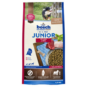Abbildung Bosch Junior mit Lamm & Reis 1 kg