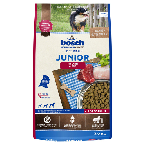 Bosch Junior mit Lamm & Reis 3 kg