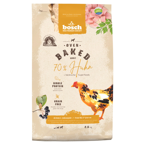 Bosch Oven Baked mit Huhn 2,5 kg