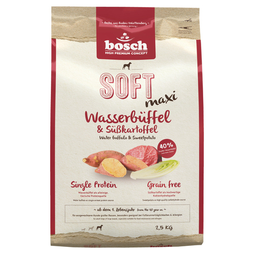 Bosch SOFT Maxi mit Wasserbüffel & Süßkartoffel 2,5 kg