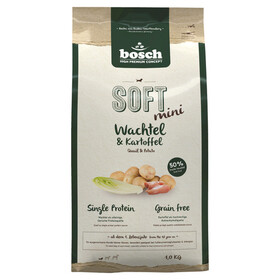 Abbildung Bosch SOFT Mini mit Wachtel & Kartoffel 1 kg