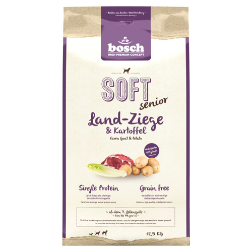 Bosch SOFT Senior mit Ziege & Kartoffeln 12,5 kg