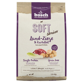 Abbildung Bosch SOFT Senior mit Ziege & Kartoffeln 2,5 kg
