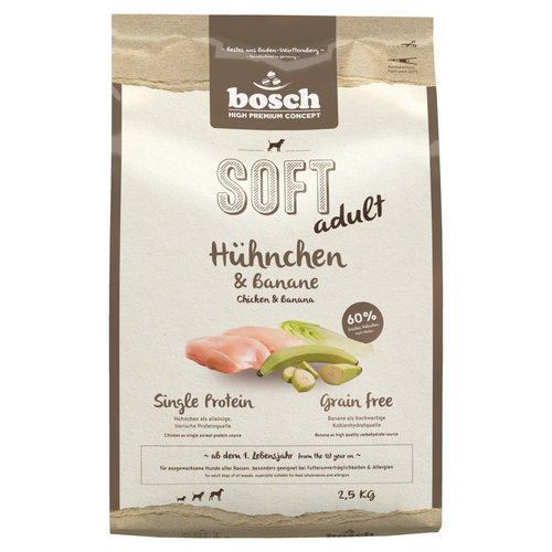 Bosch SOFT mit Hühnchen & Banane 2,5 kg