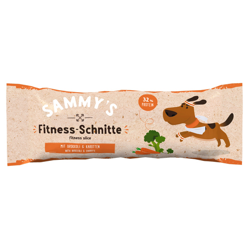 Bosch Sammys Fitness-Schnitte mit Brokkoli & Karotten 25 g - 20 Stück