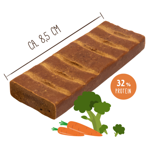 weitere Abbildung Bosch Sammys Fitness-Schnitte mit Brokkoli & Karotten 25 g - 20 Stck