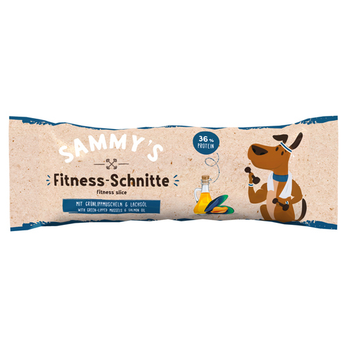 Bosch Sammys Fitness-Schnitte mit Grünlippmuscheln 25 g - 20 Stück