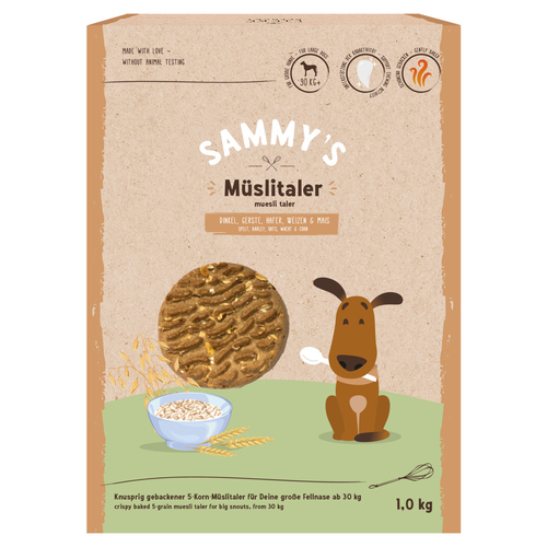 Bosch Sammys Müslitaler 1 kg - 4 Stück