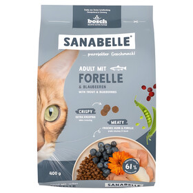 Abbildung Bosch Sanabelle Adult mit Forelle 400 g