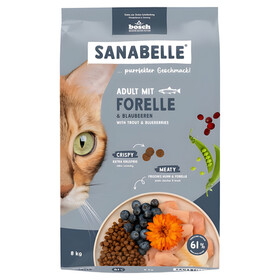 Abbildung Bosch Sanabelle Adult mit Forelle 8 kg