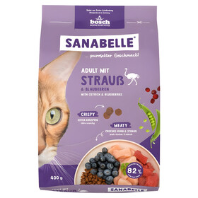 Abbildung Bosch Sanabelle Adult mit Strau 400 g