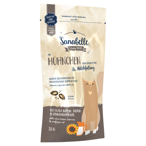 weitere Abbildung Bosch Sanabelle Knusperkissen Huhn & Milch 55 g