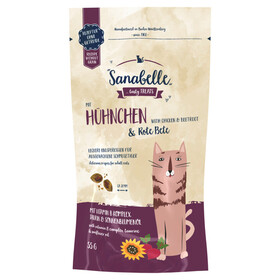 Abbildung Bosch Sanabelle Knusperkissen Huhn & Rote Beete 55 g