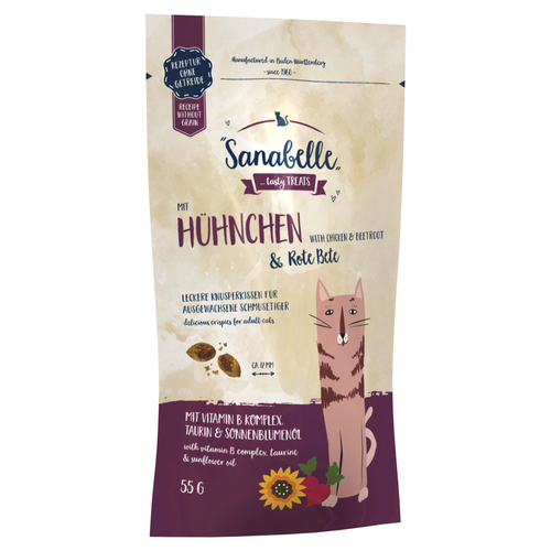 weitere Abbildung Bosch Sanabelle Knusperkissen Huhn & Rote Beete 55 g