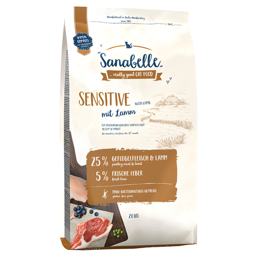 Bosch Sanabelle Sensitive Lamm 2 kg