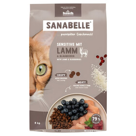 Abbildung Bosch Sanabelle Sensitive mit Lamm 8 kg