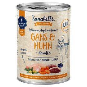 Abbildung Bosch Sanabelle mit Gans & Huhn 380 g - 6 Stck